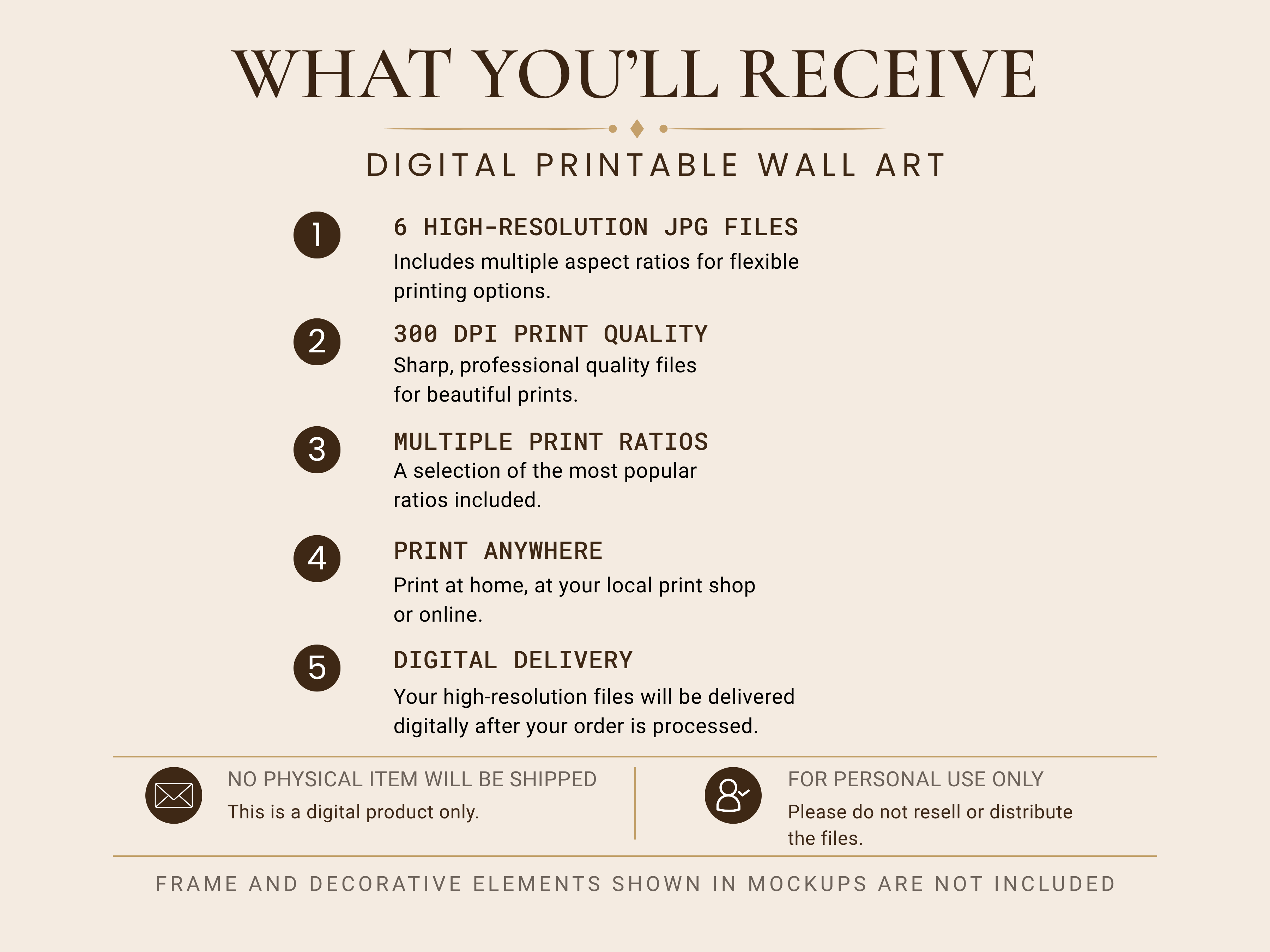 La Ilaha Illa Allah Arabic Calligraphy Wall Art — Islamic Printable Digital Download | Minimal Muslim Home Decor | Landscape